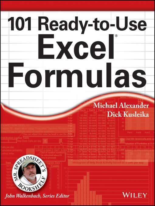 Title details for 101 Ready-to-Use Excel Formulas by Michael Alexander - Wait list